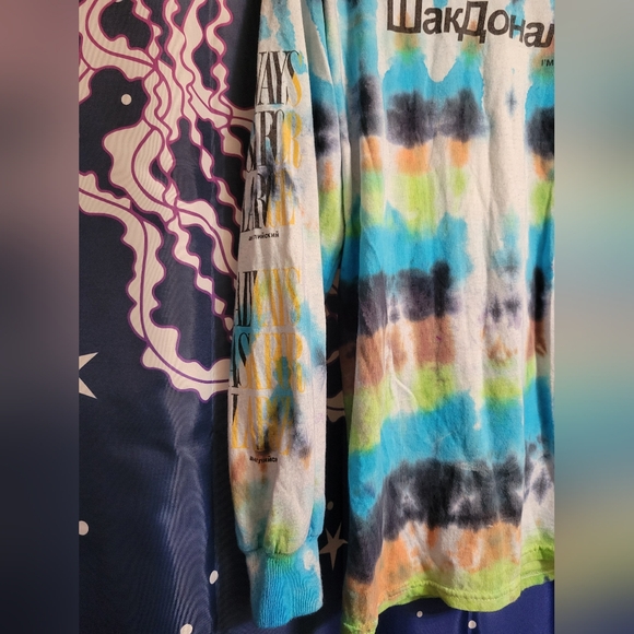 Pewdiepie WakDonalds Merch Shirt - Hand Dyed - Picture 3 of 11